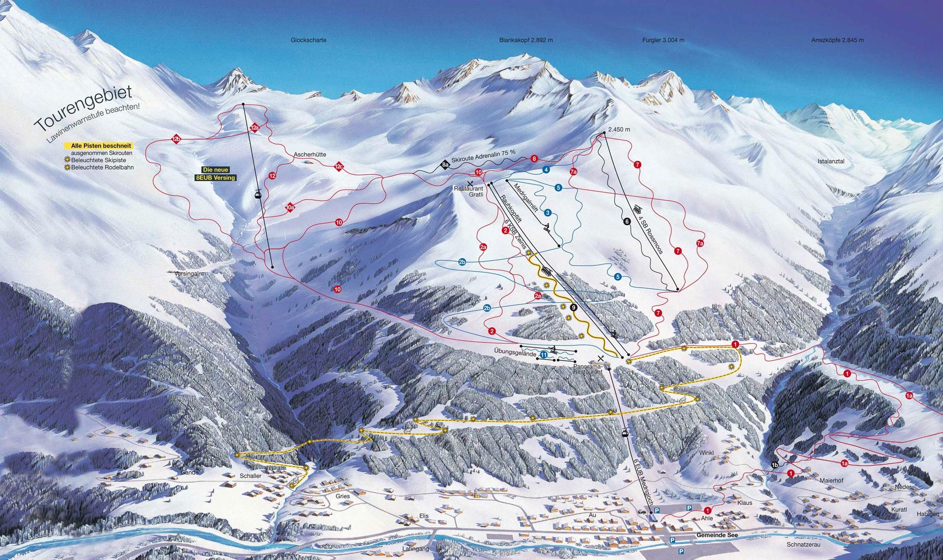 See ski map